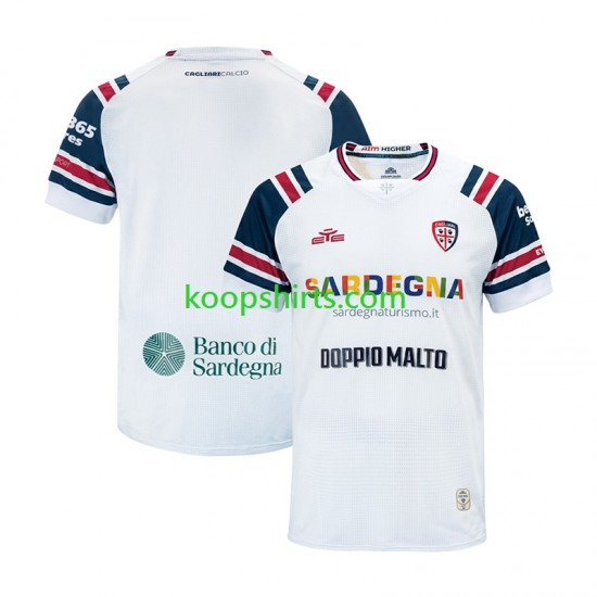 Cagliari Uit Tenue Heren Voetbalshirts 2026-2027 Korte Mouwen