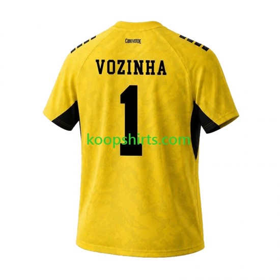 Doelman Thuis Tenue Heren Voetbalshirts Cape Verde Vozinha 1 2026 Korte Mouwen