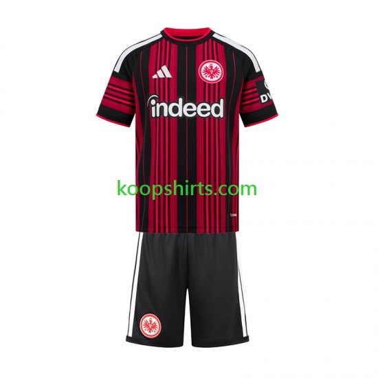 Eintracht Frankfurt Thuis Tenue Kinder Voetbalshirts 2026-2027 Korte Mouwen