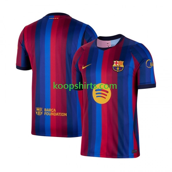 FC Barcelona Thuis Tenue Heren Voetbalshirts 2026-2027 Korte Mouwen