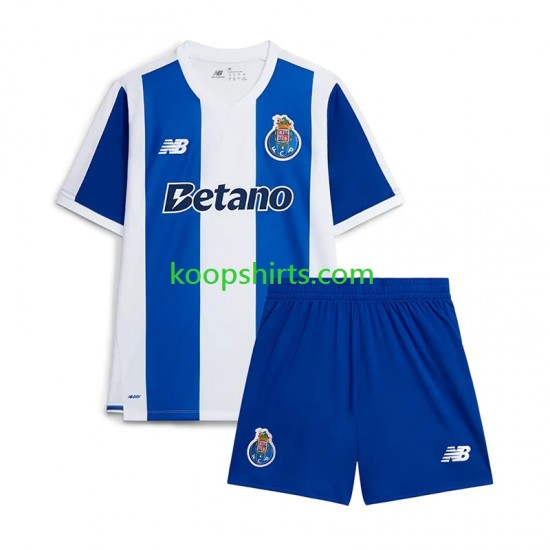 FC Porto Thuis Tenue Kinder Voetbalshirts 2026-2027 Korte Mouwen
