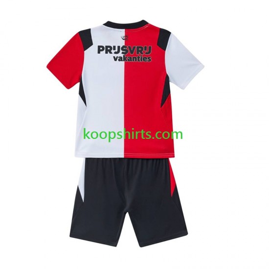 Feyenoord Rotterdam Thuis Tenue Kinder Voetbalshirts 2026-2027 Korte Mouwen