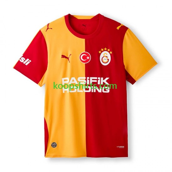 Galatasaray Thuis Tenue Heren Voetbalshirts 2026-2027 Korte Mouwen
