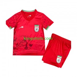 Iran Uit Tenue Kinder Voetbalshirts 2026 Korte Mouwen