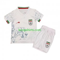 Iran Thuis Tenue Kinder Voetbalshirts 2026 Korte Mouwen