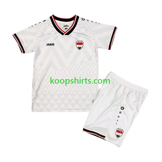 Irak Uit Tenue Kinder Voetbalshirts 2026-2027 Korte Mouwen