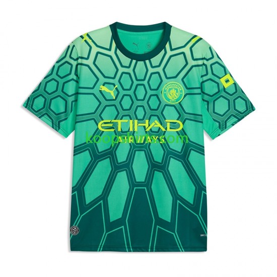 Manchester City Doelman Thuis Tenue Heren Voetbalshirts 2026-2027 Korte Mouwen