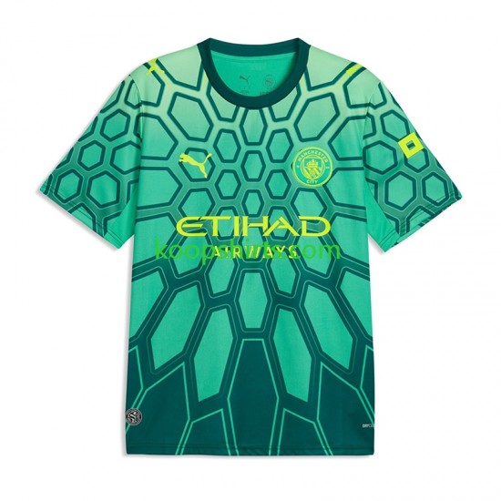 Manchester City Doelman Thuis Tenue Heren Voetbalshirts Gianluigi Donnarumma 25 2026-2027 Korte Mouwen