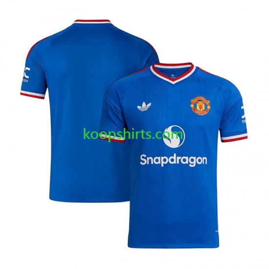 Manchester United Uit Tenue Heren Voetbalshirts 2026-2027 Korte Mouwen