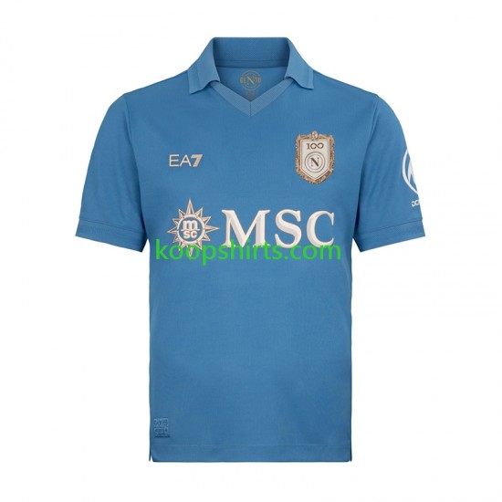 Napoli Thuis Tenue Heren Voetbalshirts 2026-2027 Korte Mouwen