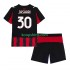AC Milan Thuis Tenue Kinder Voetbalshirts Ardon Jashari 30 2025-2026 Korte Mouwen