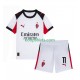 AC Milan Uit Tenue Kinder Voetbalshirts Christian Pulisic 11 2025-2026 Korte Mouwen