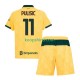 AC Milan Derde Tenue Kinder Voetbalshirts Christian Pulisic 11 2025-2026 Korte Mouwen AC Milan Derde Tenue Kinder Voetbalshirts Christian Pulisic 11 2025-2026 Korte Mouwen