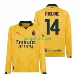 AC Milan Derde Tenue Heren Voetbalshirts Luca Modric 14 2025-2026 Lange Mouwen