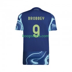 AFC Ajax Uit Tenue Heren Voetbalshirts Brian Brobbey 9 2025-2026 Korte Mouwen
