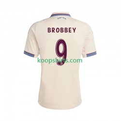 AFC Ajax Derde Tenue Heren Voetbalshirts Brian Brobbey 9 2025-2026 Korte Mouwen