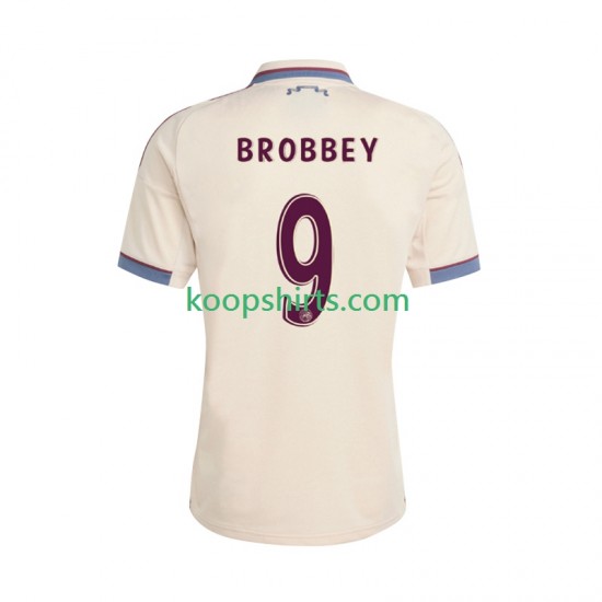 AFC Ajax Derde Tenue Heren Voetbalshirts Brian Brobbey 9 2025-2026 Korte Mouwen AFC Ajax Derde Tenue Heren Voetbalshirts Brian Brobbey 9 2025-2026 Korte Mouwen