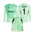 AFC Ajax Doelman Thuis Tenue Kinder Voetbalshirts Vitezslav Jaros 1 2025-2026 Lange Mouwen