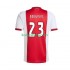 AFC Ajax Thuis Tenue Heren Voetbalshirts Steven Berghuis 23 2025-2026 Korte Mouwen