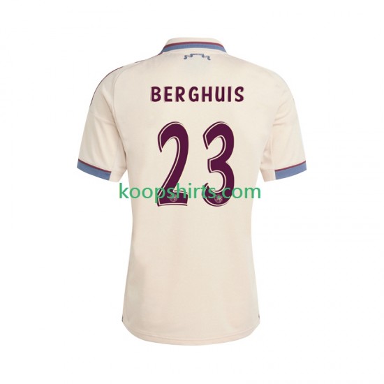 AFC Ajax Derde Tenue Heren Voetbalshirts Steven Berghuis 23 2025-2026 Korte Mouwen AFC Ajax Derde Tenue Heren Voetbalshirts Steven Berghuis 23 2025-2026 Korte Mouwen
