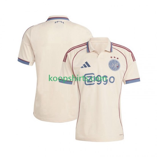 AFC Ajax Derde Tenue Heren Voetbalshirts 2025-2026 Korte Mouwen AFC Ajax Derde Tenue Heren Voetbalshirts 2025-2026 Korte Mouwen