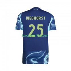 AFC Ajax Uit Tenue Heren Voetbalshirts Wout Weghorst 25 2025-2026 Korte Mouwen