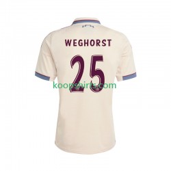 AFC Ajax Derde Tenue Heren Voetbalshirts Wout Weghorst 25 2025-2026 Korte Mouwen