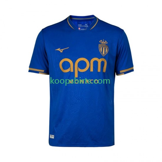 AS Monaco Uit Tenue Heren Voetbalshirts 2025-2026 Korte Mouwen AS Monaco Uit Tenue Heren Voetbalshirts 2025-2026 Korte Mouwen