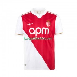 AS Monaco Thuis Tenue Heren Voetbalshirts 2025-2026 Korte Mouwen