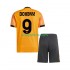 AS Roma Uit Tenue Kinder Voetbalshirts Artem Dovbyk 9 2025-2026 Korte Mouwen