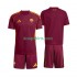 AS Roma Thuis Tenue Kinder Voetbalshirts 2025-2026 Korte Mouwen