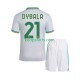 AS Roma Derde Tenue Kinder Voetbalshirts Dybala 21 2025-2026 Korte Mouwen AS Roma Derde Tenue Kinder Voetbalshirts Dybala 21 2025-2026 Korte Mouwen
