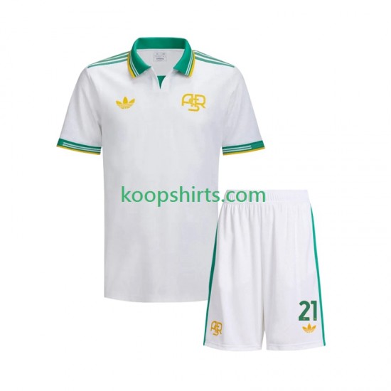 AS Roma Derde Tenue Kinder Voetbalshirts Dybala 21 2025-2026 Korte Mouwen