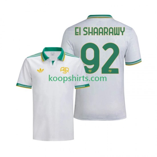 AS Roma Derde Tenue Heren Voetbalshirts Stephan El Shaarawy 92 2025-2026 Korte Mouwen AS Roma Derde Tenue Heren Voetbalshirts Stephan El Shaarawy 92 2025-2026 Korte Mouwen