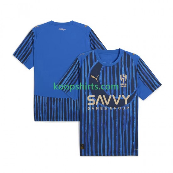 Al Hilal Thuis Tenue Heren Voetbalshirts CWC 2025-2026 Korte Mouwen Al Hilal Thuis Tenue Heren Voetbalshirts CWC 2025-2026 Korte Mouwen