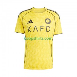 Thuis Tenue Heren Voetbalshirts Al Nassr 2025-2026 Korte Mouwen
