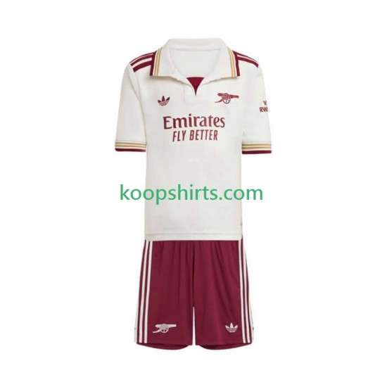 Arsenal Derde Tenue Kinder Voetbalshirts 2025-2026 Korte Mouwen Arsenal Derde Tenue Kinder Voetbalshirts 2025-2026 Korte Mouwen