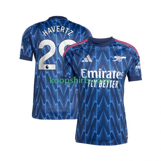 Arsenal Uit Tenue Heren Voetbalshirts Kai Havertz 29 2025-2026 Korte Mouwen Arsenal Uit Tenue Heren Voetbalshirts Kai Havertz 29 2025-2026 Korte Mouwen