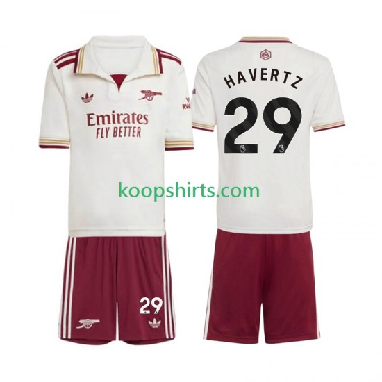 Arsenal Derde Tenue Kinder Voetbalshirts Kai Havertz 29 2025-2026 Korte Mouwen Arsenal Derde Tenue Kinder Voetbalshirts Kai Havertz 29 2025-2026 Korte Mouwen