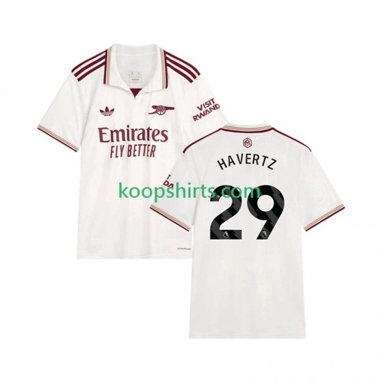 Arsenal Derde Tenue Heren Voetbalshirts Kai Havertz 29 2025-2026 Korte Mouwen Arsenal Derde Tenue Heren Voetbalshirts Kai Havertz 29 2025-2026 Korte Mouwen