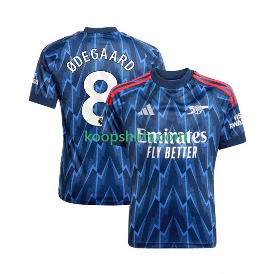 Arsenal Uit Tenue Heren Voetbalshirts Martin Odegaard 8 2025-2026 Korte Mouwen Arsenal Uit Tenue Heren Voetbalshirts Martin Odegaard 8 2025-2026 Korte Mouwen