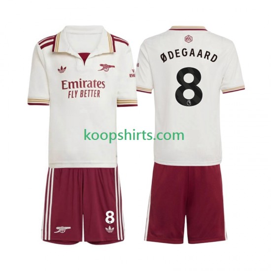 Arsenal Derde Tenue Kinder Voetbalshirts Martin Odegaard 8 2025-2026 Korte Mouwen Arsenal Derde Tenue Kinder Voetbalshirts Martin Odegaard 8 2025-2026 Korte Mouwen