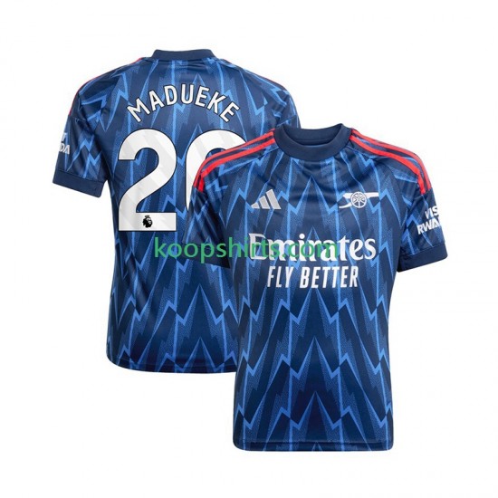 Arsenal Uit Tenue Heren Voetbalshirts Noni Madueke 20 2025-2026 Korte Mouwen Arsenal Uit Tenue Heren Voetbalshirts Noni Madueke 20 2025-2026 Korte Mouwen