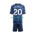 Arsenal Uit Tenue Kinder Voetbalshirts Noni Madueke 20 2025-2026 Korte Mouwen