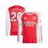 Arsenal Thuis Tenue Heren Voetbalshirts Noni Madueke 20 2025-2026 Lange Mouwen