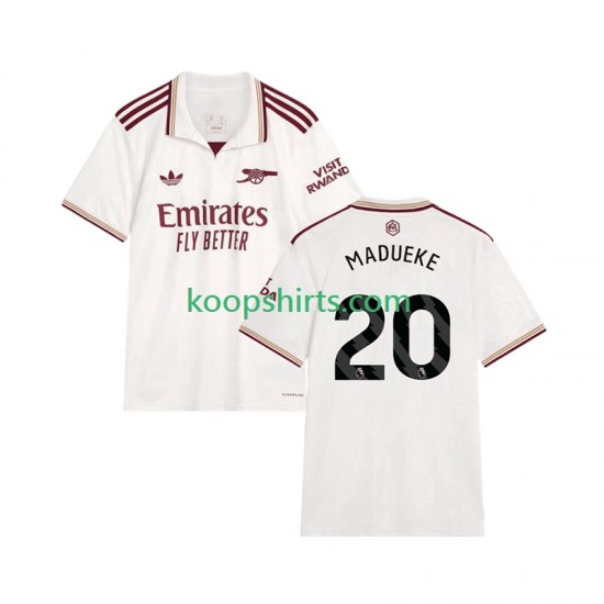 Arsenal Derde Tenue Heren Voetbalshirts Noni Madueke 20 2025-2026 Korte Mouwen Arsenal Derde Tenue Heren Voetbalshirts Noni Madueke 20 2025-2026 Korte Mouwen