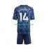Arsenal Uit Tenue Kinder Voetbalshirts Viktor Gyokeres 14 2025-2026 Korte Mouwen
