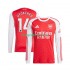 Arsenal Thuis Tenue Heren Voetbalshirts Viktor Gyokeres 14 2025-2026 Lange Mouwen