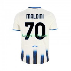 Atalanta Uit Tenue Heren Voetbalshirts Daniel Maldini 70 2025-2026 Korte Mouwen