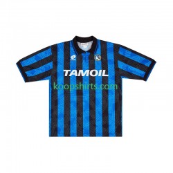 Atalanta Retro Thuis Tenue Heren Voetbalshirts 1991 Korte Mouwen